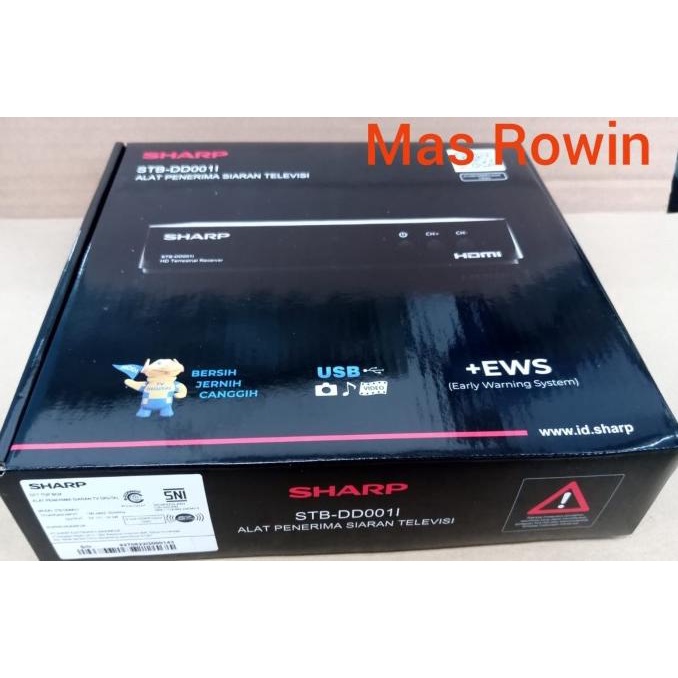 SHARP SET TOP BOX DIGITAL STB-DD001i STBDD001i