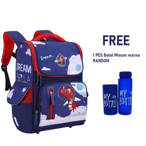 PTM - Tas ransel anak dino astronot dream-tas sekolah anak SD