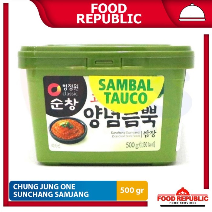 

Asa Chung Jung One Sunchang Samjang 500 Gr - Korean Garlic Sauce Import