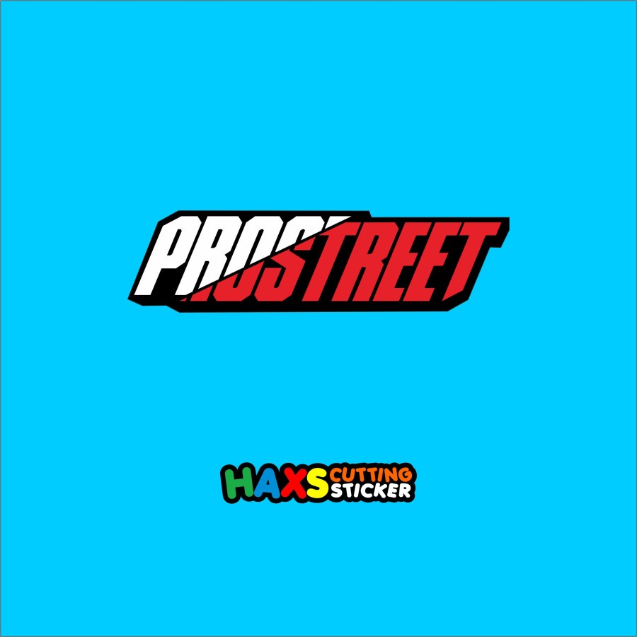 Cutting Sticker Prostreet 12 CM x 3 CM