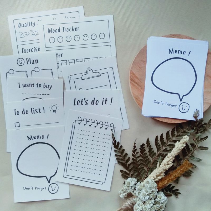 

Memo Untuk Scrapbook/Jurnal