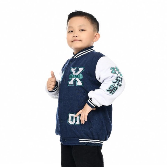 Jaket Varsity Anak Laki-Laki Perempuan Baseball Terbaru Murah