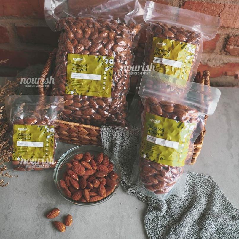 

➬ Almond Panggang Original (Roasted Almond Plain) 1kg ❇
