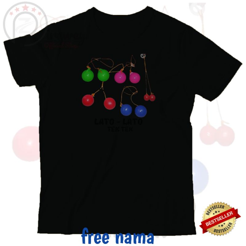 kaos anak, lato lato, kualitas distro