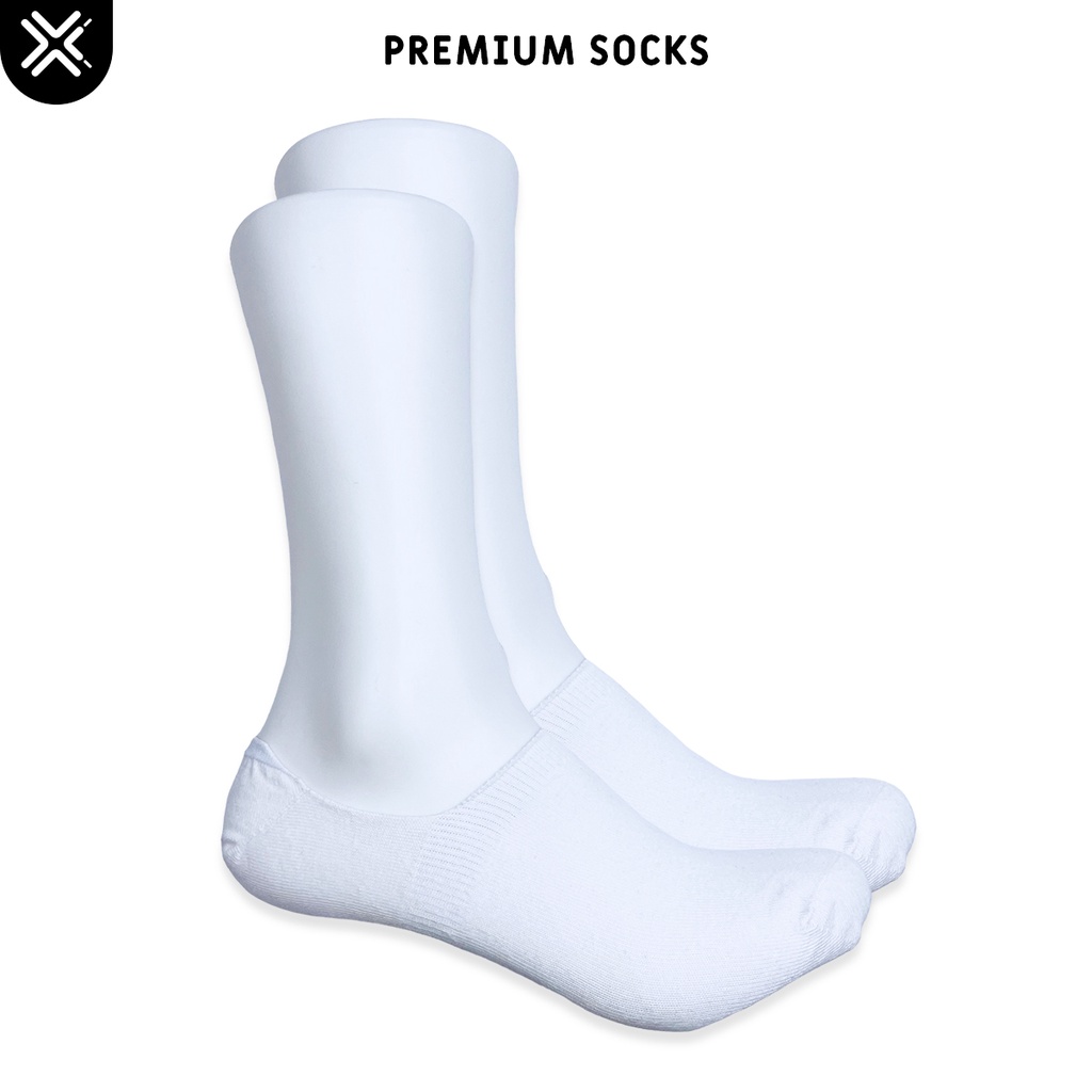 KAOS KAKI PENDEK INVISIBLE / HIDDEN SOCKS / KAOS KAKI PUTIH | PREMIUM SOCKS