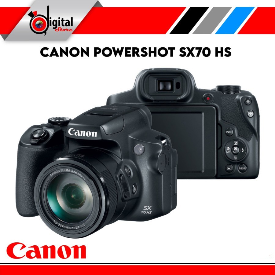 Canon PowerShot SX70HS / SX 70 HS 4K / Canon SX-70 HS / SX70HS