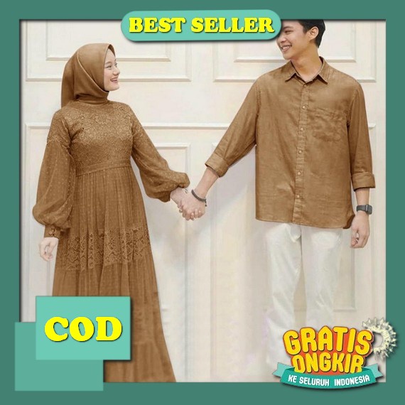 Rauna Family Couple / Baju Lebaran Terbaru 2023 / Baju Kembaran Keluarga / Sarimbit Baju Couple Pasa