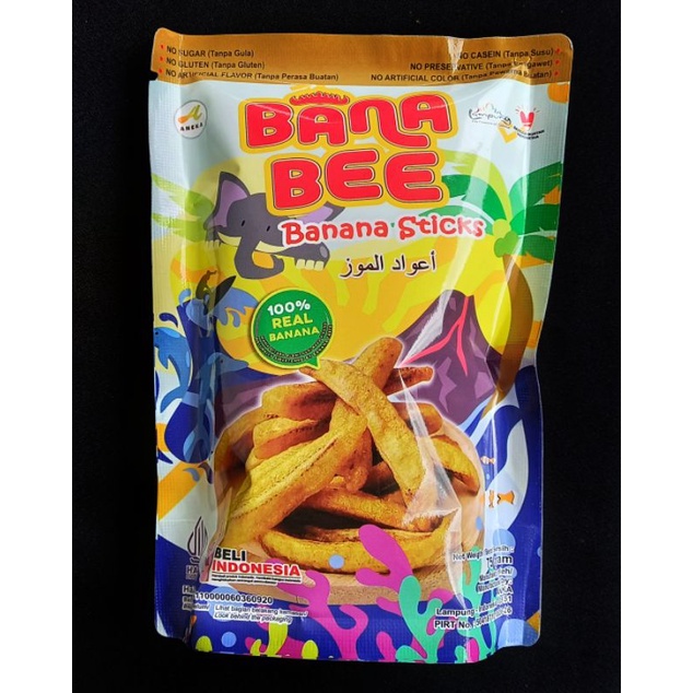 

Banabee Keripik Pisang Stick khas Lampung 75 gram