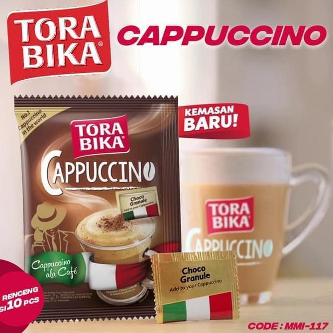 

TERBAIK M918 Bisa COD - Kopi Torabika Cappuccino 1 Renceng 10 Sachet Extra Choco Granule ➧