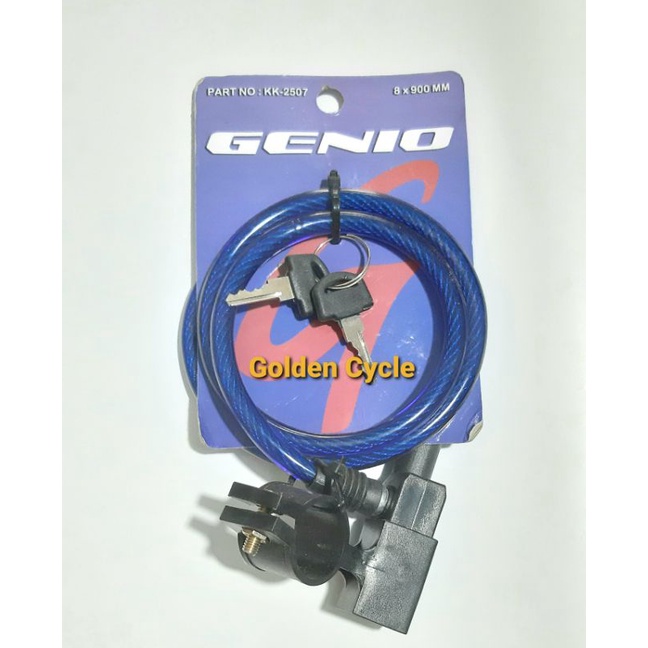 Kunci sepeda/ Gembok Sepeda /Kunci sepeda Genio/ Kunci sepeda bmx MTB