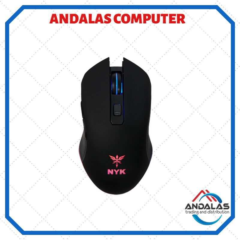 MOUSE MOS GAMING GAME NYK ASSASIAN G-06 RGB LED LIGHTING LAPTOP KOMPUTER