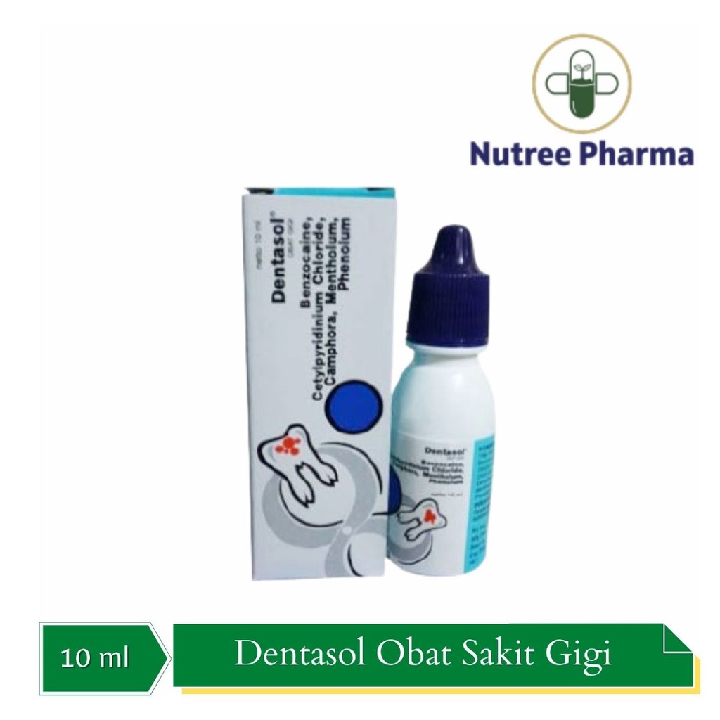 READYYY PRODUK DENTASOL OBAT SAKIT GIGI 10 ML