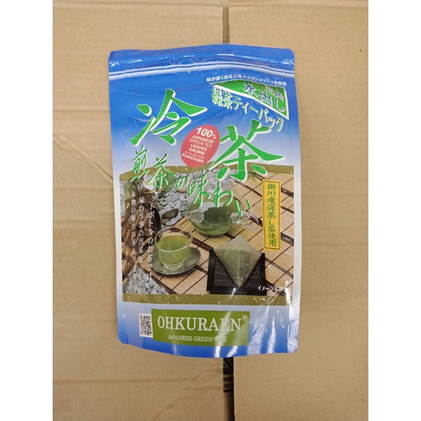 

ohkuraen reicha sencha teh hijau green tea jepang