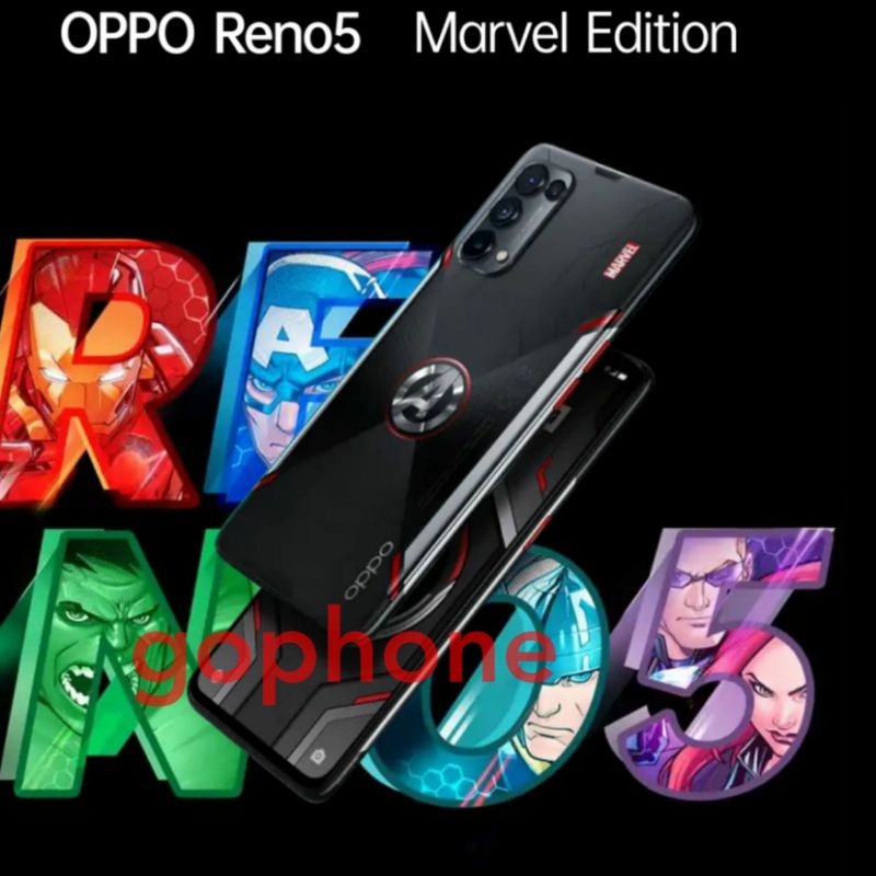 Oppo Reno 5 Marvel Edition Garansi Resmi Avengers Reno5