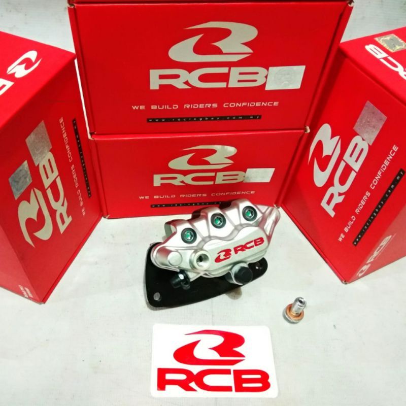 KALIPER RCB HONDA VARIO 110 - VARIO 125 - VARIO 150 - VARIO 160 SPACY GENIO ORIGINAL UDAH TERMASUK BREKET