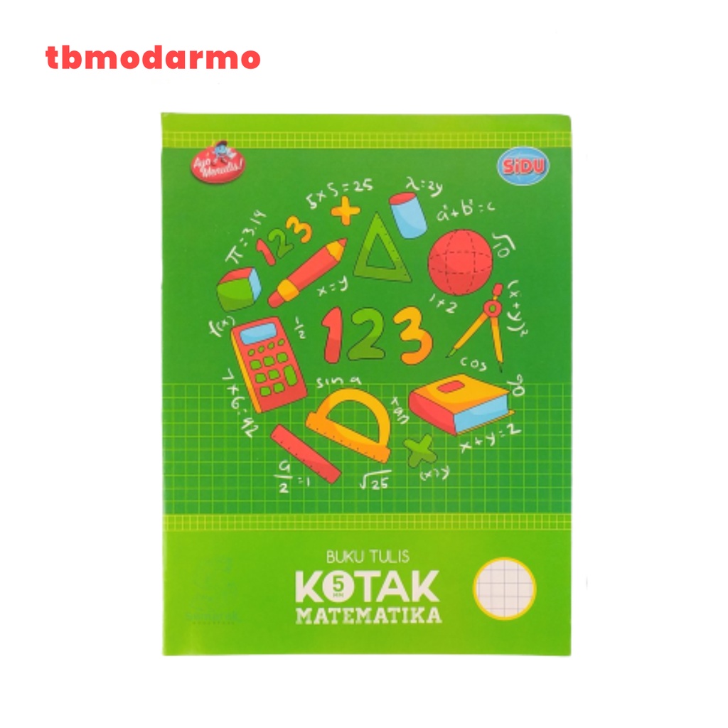 Buku Tulis Kotak Kecil Matematika 38 Lembar - Satuan