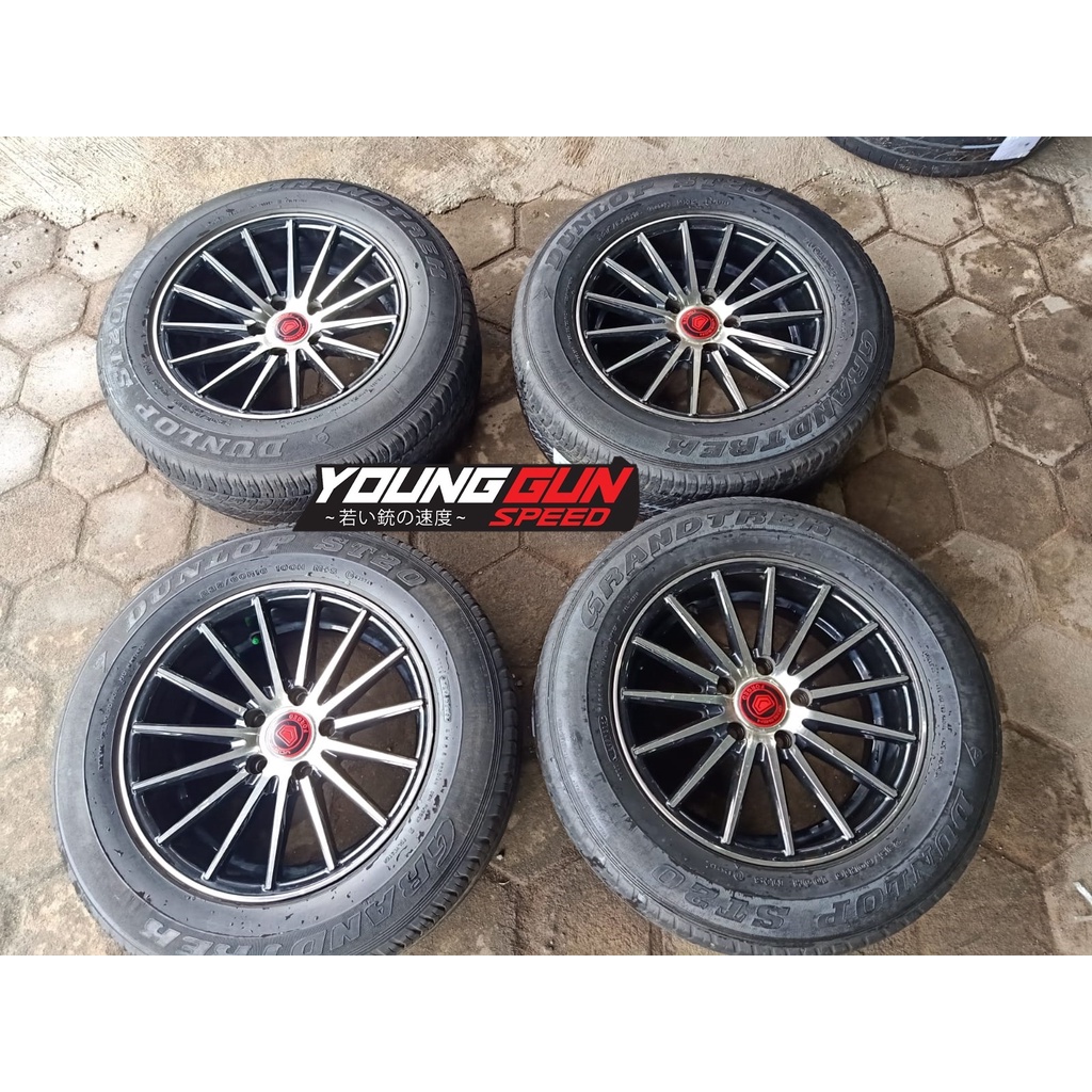 Velg Racing Ring 16 Bekas VOSSEN VFS R16 Lebar 7 Pcd 5x114,3 Velg Seken Mobil TERIOS RUSH TARUNA KUD