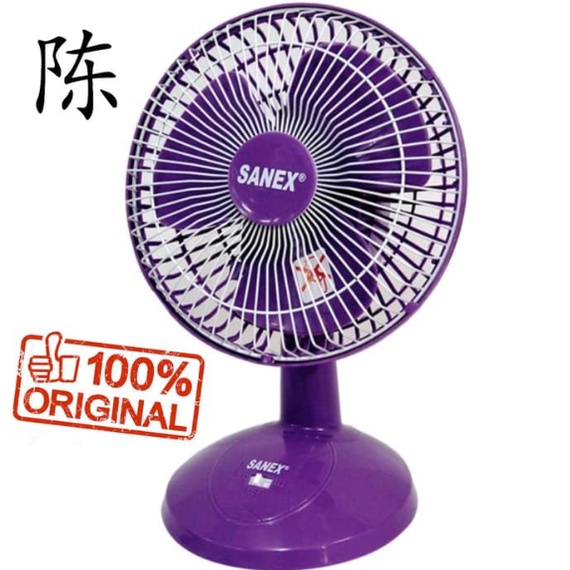 SANEX DESK FAN / KIPAS ANGIN FD 0688 / FD0687 (6 INCH) GARANSI RESMI