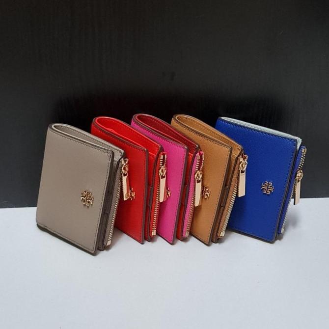 Dompet tory burch emerson mini wallet asli