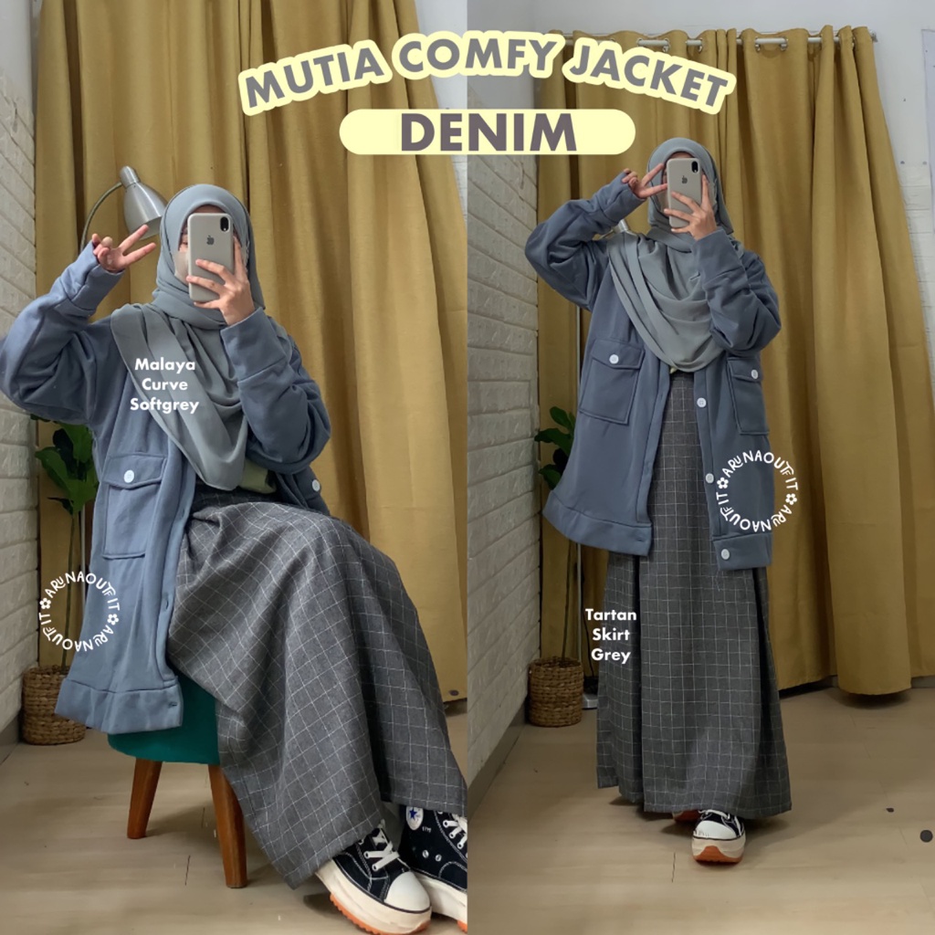 MUTIA COMFY JAKET by Aruna Outfit