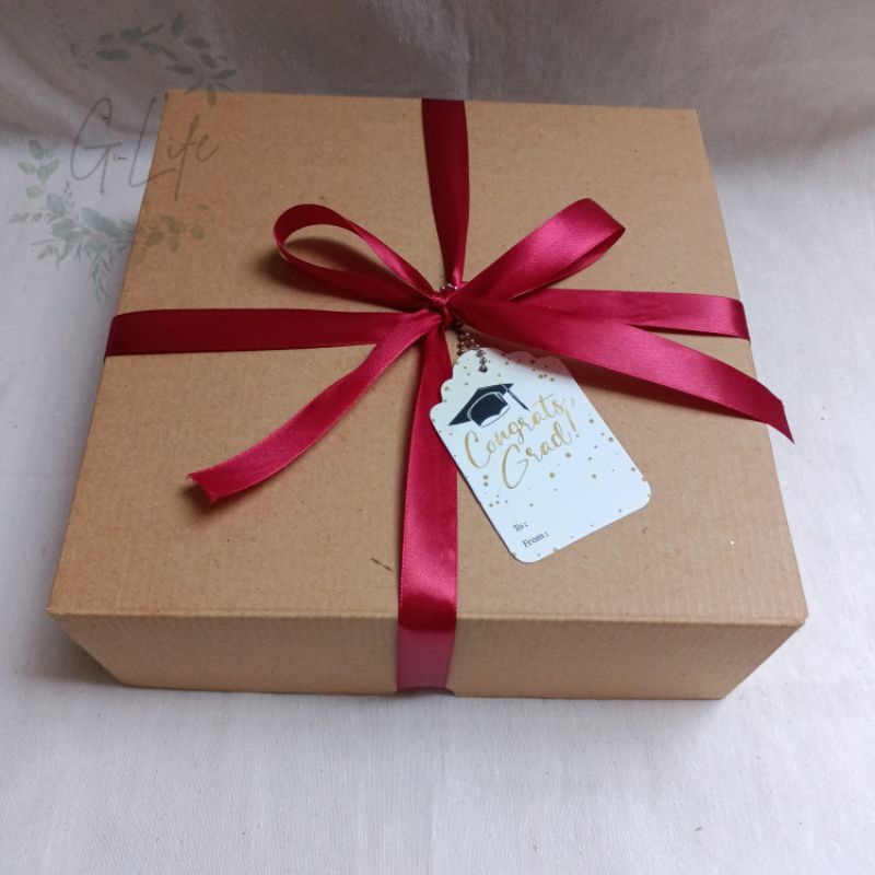 Box Tambahan utk Birthday Gift/Graduation Gift/Wedding Gift/Hampers Christmas/Idul Fitri