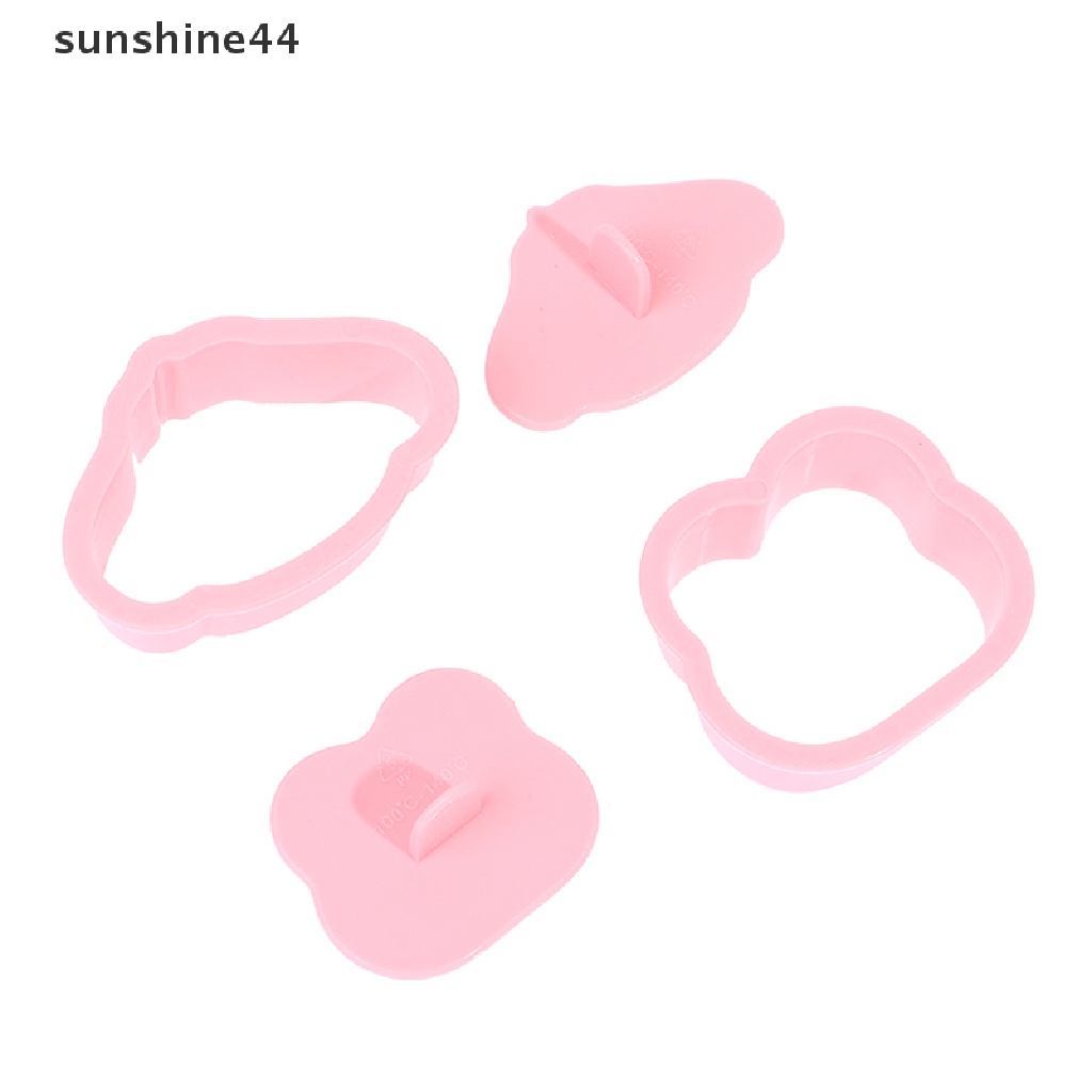 Sunshine 8pcs 3D Kartun Biskuit Cetakan Cookie Cutter Set Cookie Mold Baking Aksesoris.