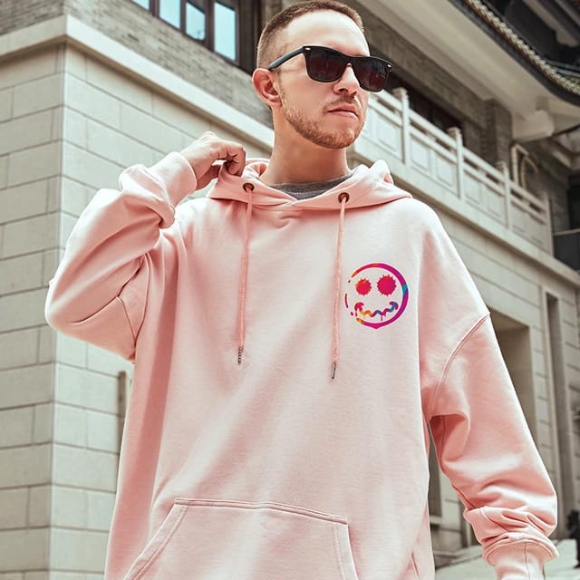 Sweater Hoodie NAIVETE SOPHIS CONTAINS Jumper Pria Wanita Bahan Fleece Tebal Ukuran S M L XL XXL XXXL