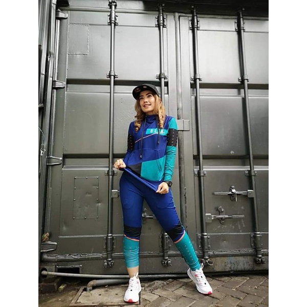 SXB SULTAN BLUE CYAN SWEATSHIRT HOODIE AND JOGGER