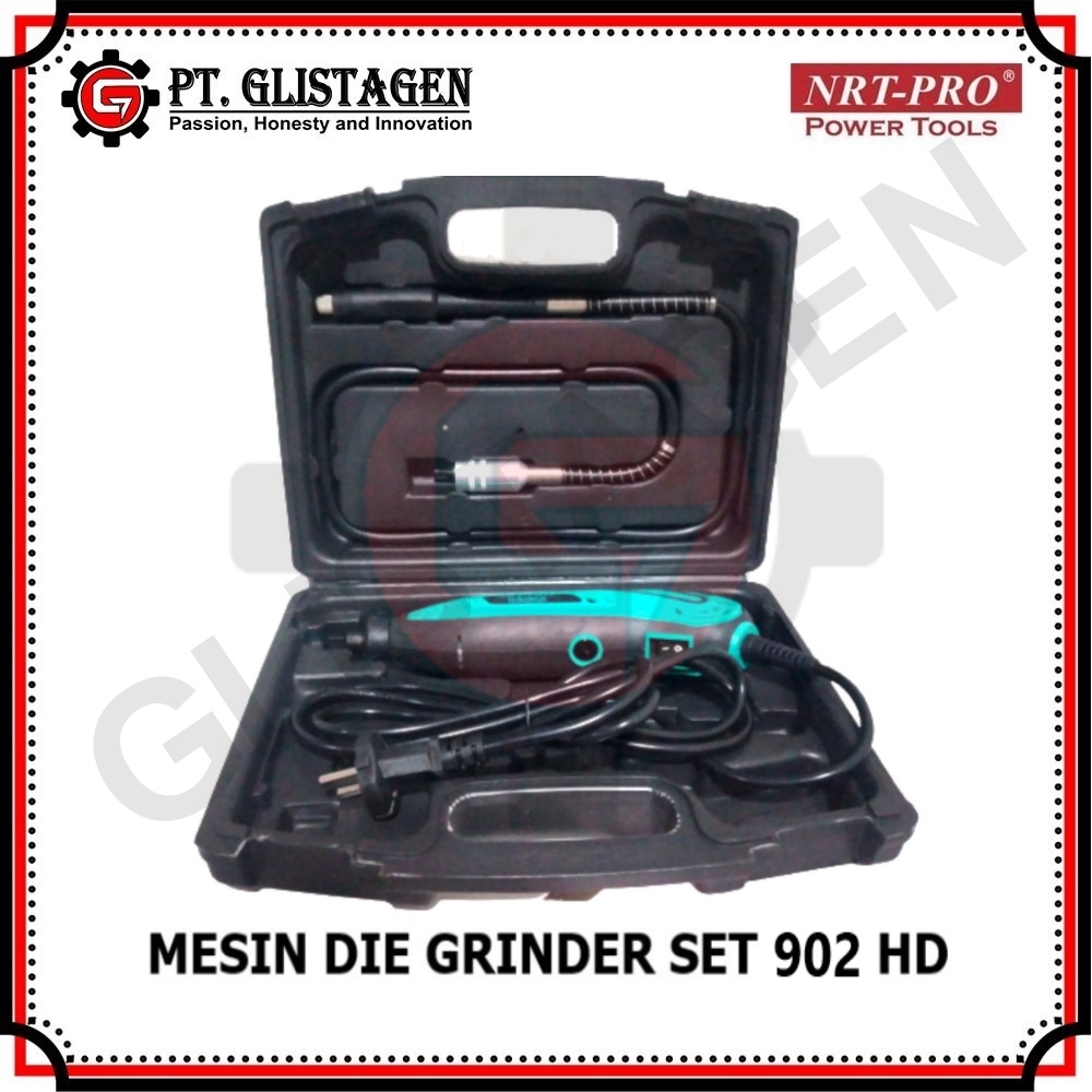 NRT-PRO 902HD Mini Die Grinder Set 40 Pcs - Tuner Gerinda Bor Mini