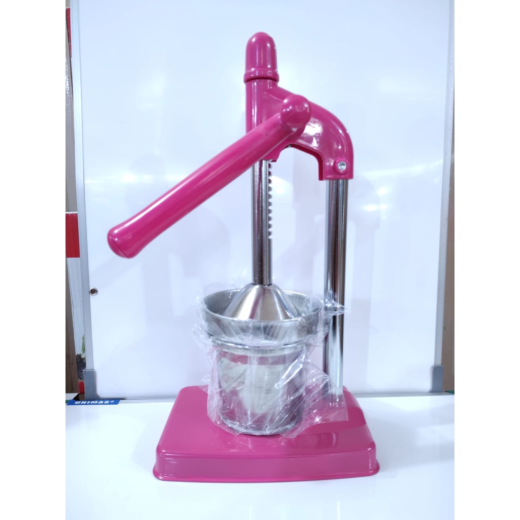 Omico Perasan Jeruk Manual Stainless / Alat Peras Jus Buah Stainless Steel Anti Karat