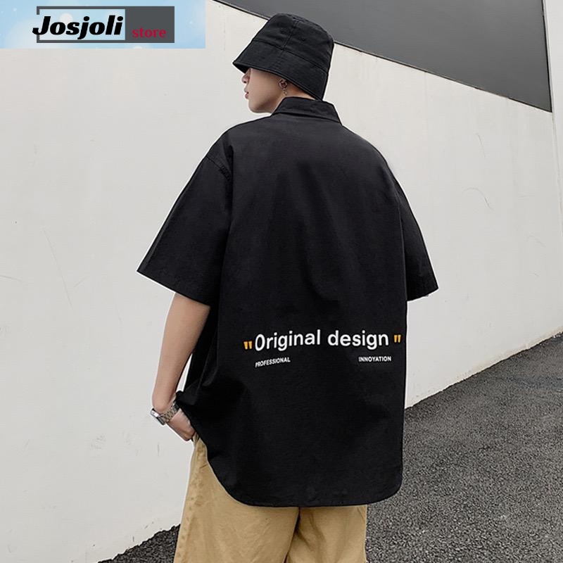 JOSJOLI_STORE/Kemeja Dexter/Atasan Pria Dewasa Lengan Pendek/Allsize