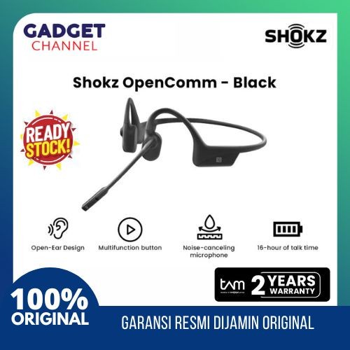 Shokz OpenComm Headset Bluetooth - Garansi Resmi TAM