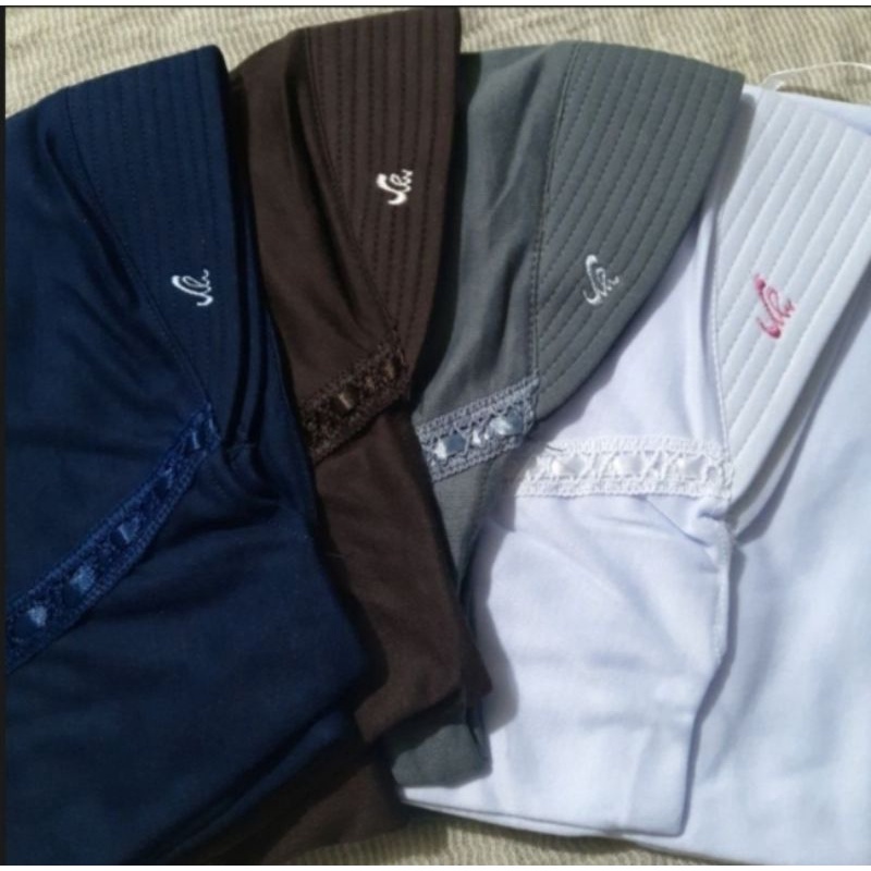 JILBAB INSTAN ANAK TK SERUT BELAKANG ASTRI BAHAN KAOS