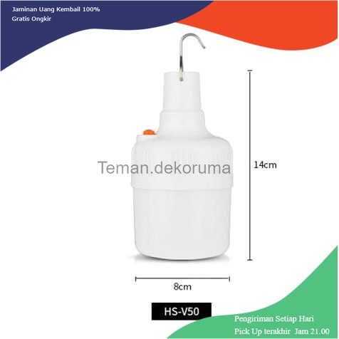 TD - LMP Oobest Lampu Gantung Bohlam LED Lamp Hanging Night Light USB 50W - V-50