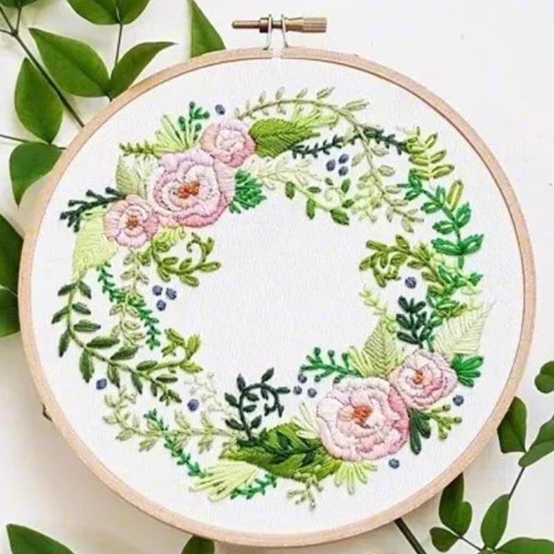 Paket DIY Sulam Embroidery Hand Bordir