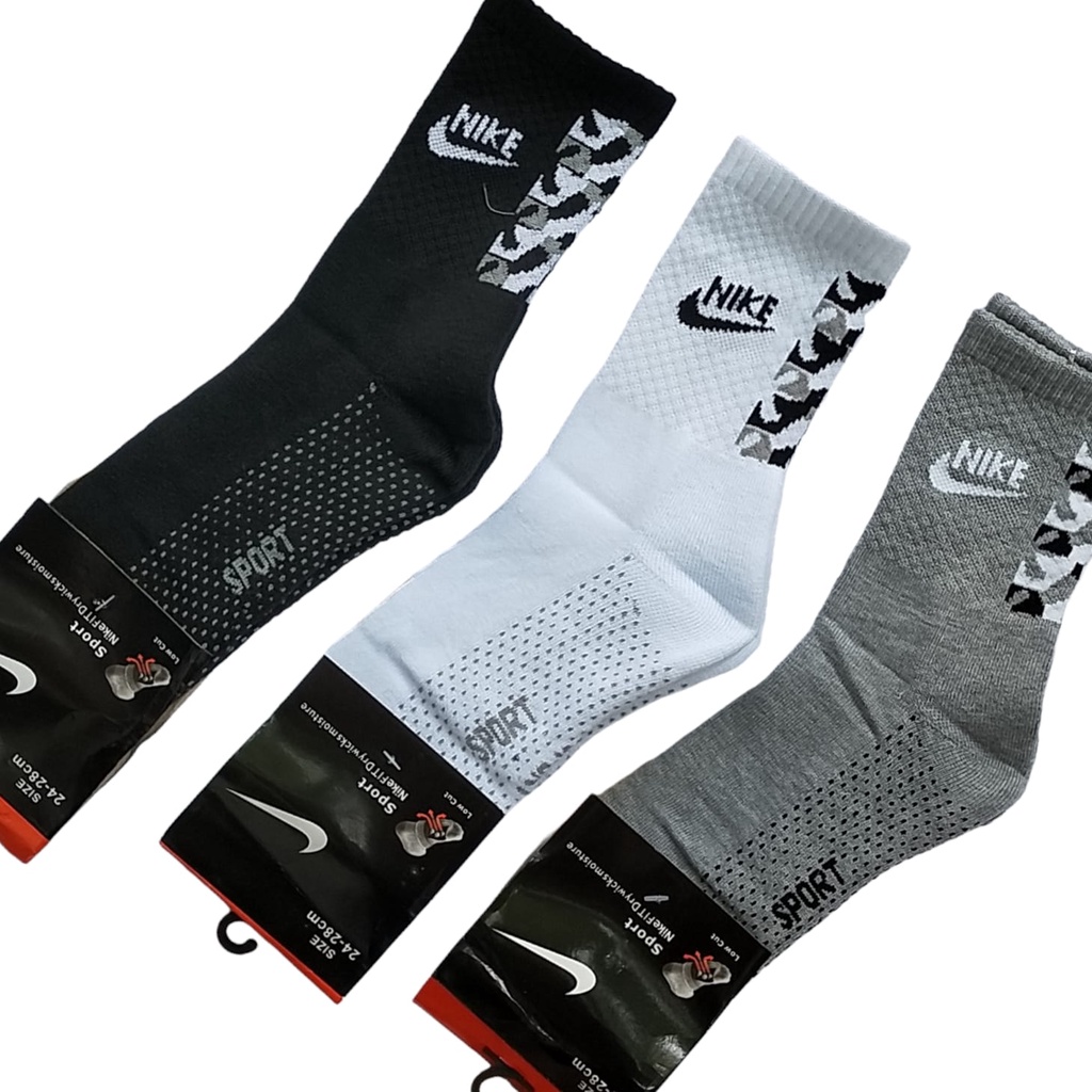 Kaos Kaki Tebal Pendek Olahraga Premium High Quality Pria Wanita Fashion Sport Cewek Cowok