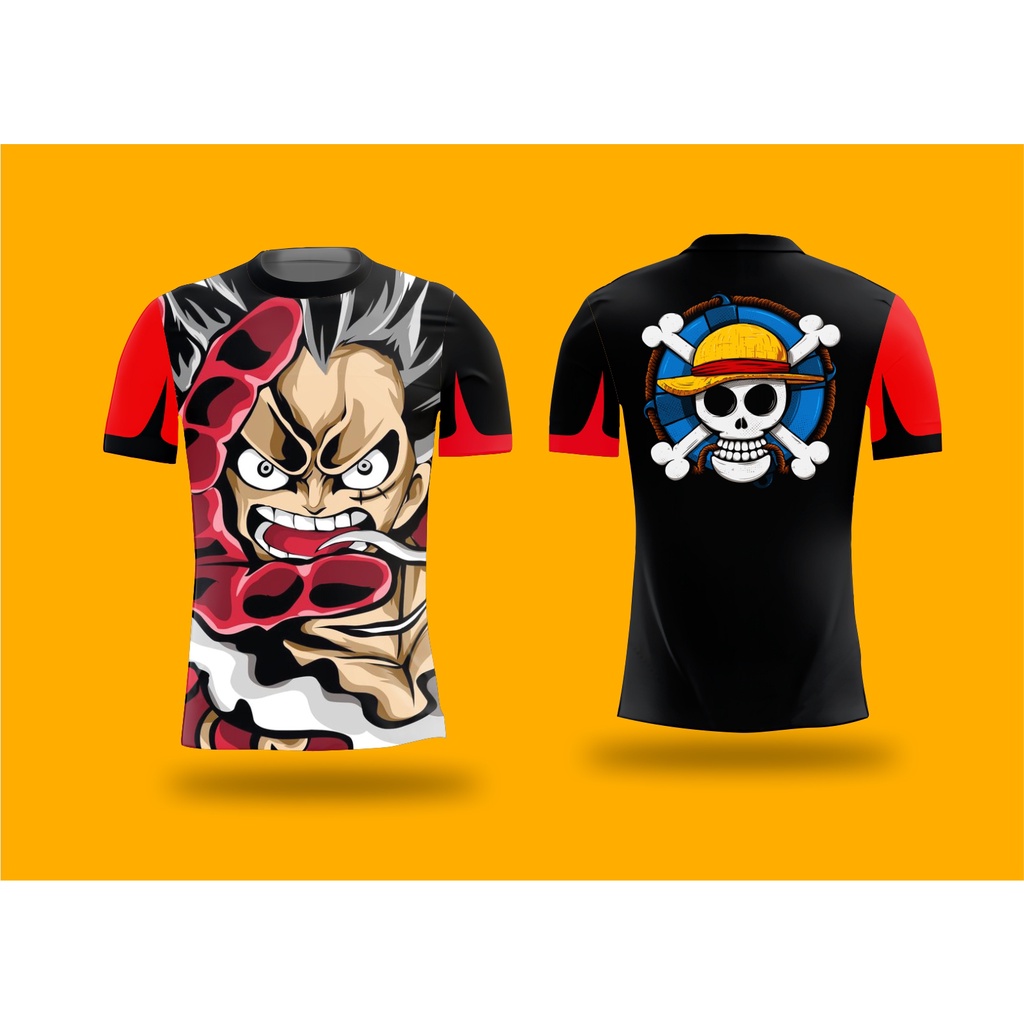 JERSEY ANIME ONE PIECE LUFFY JERSEY ONE PIECE LUFFY PRINTING SUBLIME FREE NAME & LOGO