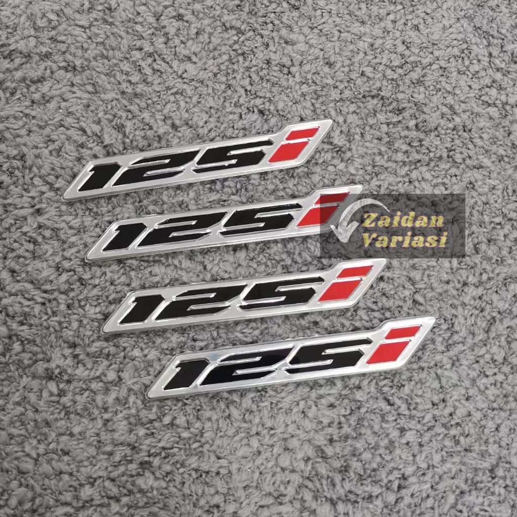 Emblem Click 125i 150i Stiker Logo Timbul Vario 125 New Old 160 150 Sticker 110 Karbu Hitam Thailand Tulisan