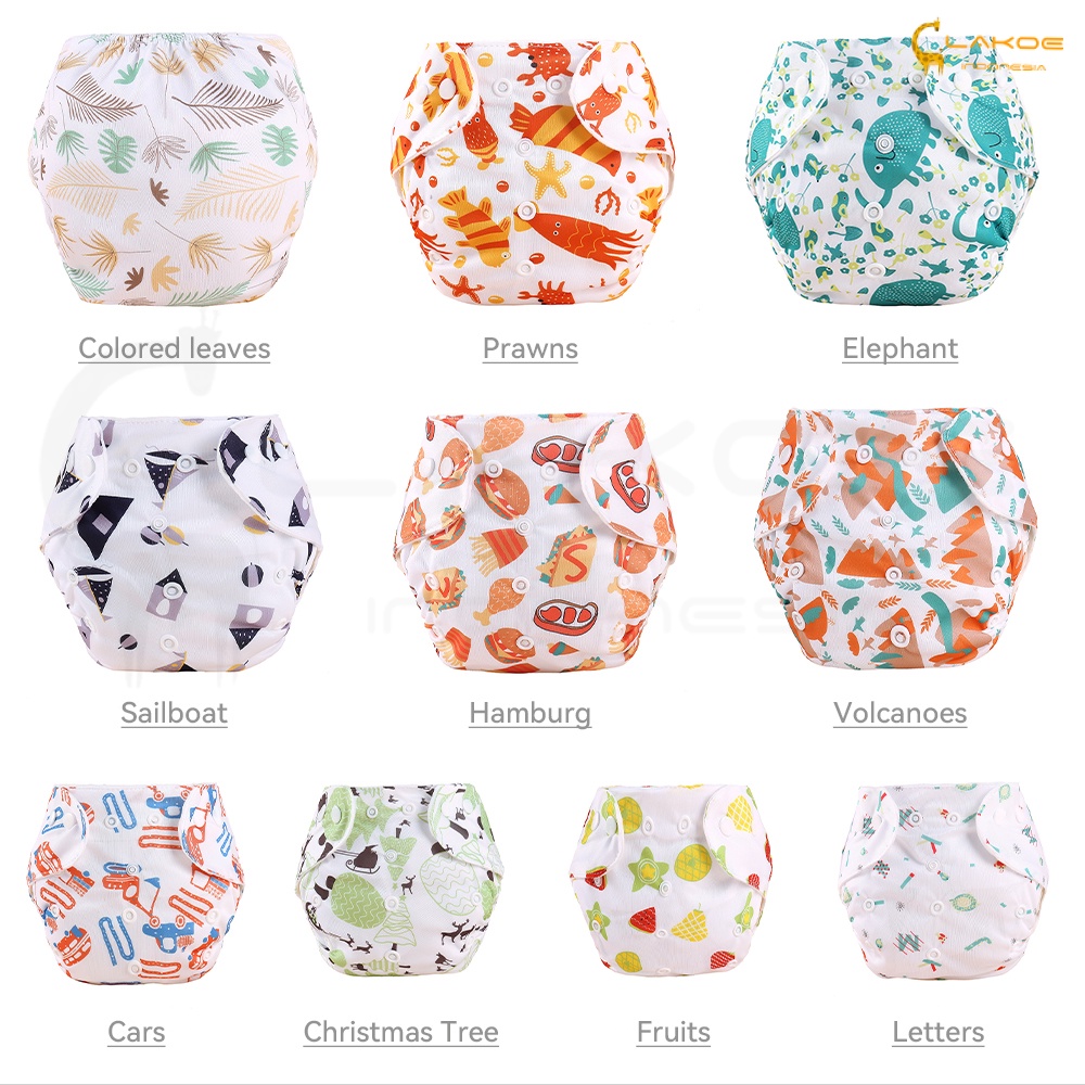 Popok Kain Clodi Bayi cuci ulang cloth diaper newborn