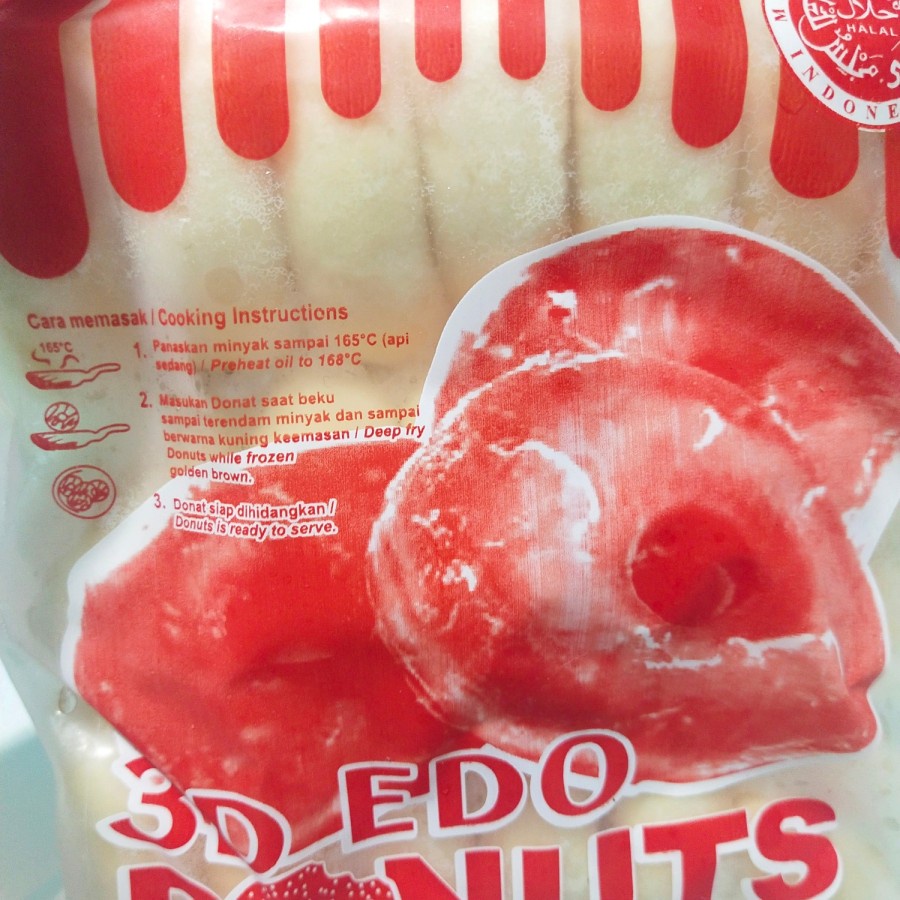 

Donat kentang frozen