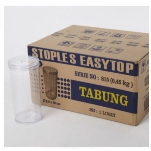 

Toples Easytop 815 Tabung 450gram isi 12pcs - Gosend Grab
