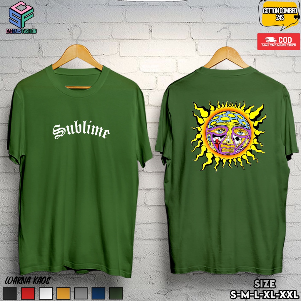 T-SHIRT SUBLIME BAND - KATUN - DISTRO