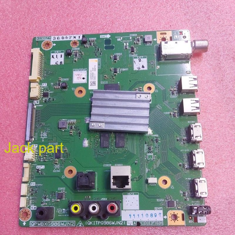 MB MAINBOARD MOTHERBOARD TV SHARP 4T C60BK1X 60BK1X