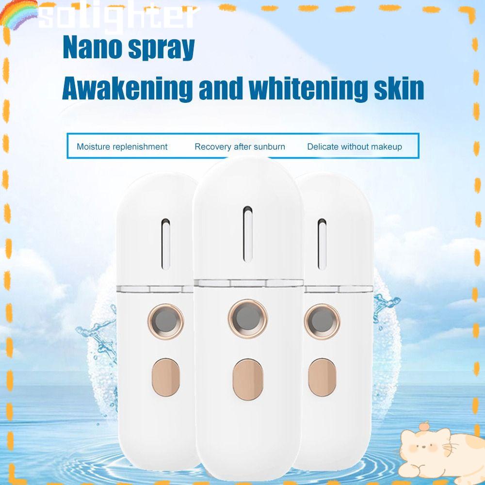 Solighter Spray Humidifier Mini Rumah Tangga Indoor Smart Air Purification