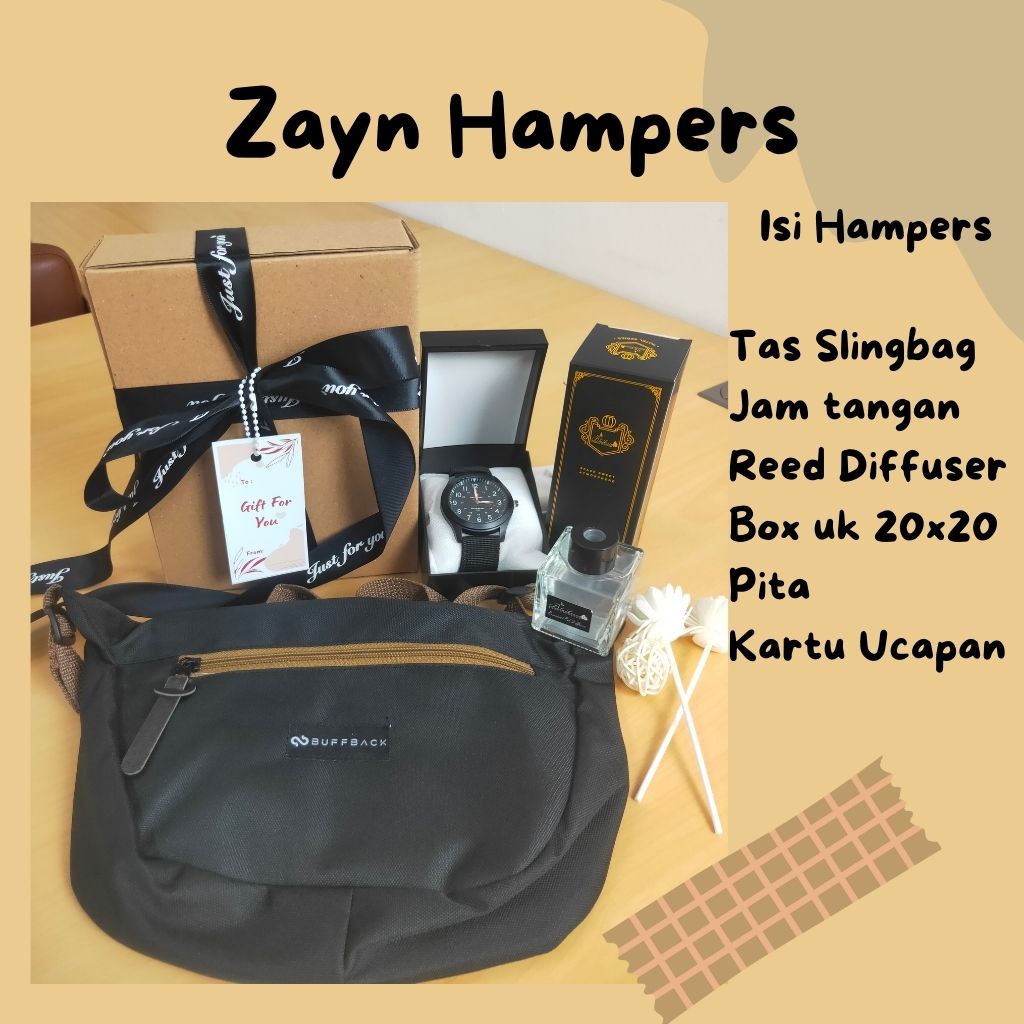 

ZAYN HAMPERS HAMPERS COWOK MURAH | GIFT BOX COWOK | KADO ULANG TAHUN | HAMPERS ULANG TAHUN | KADO COWOK | GIFT BOX COWOK MURAH 4.6 433 Penilaian 1,2RB Terjual