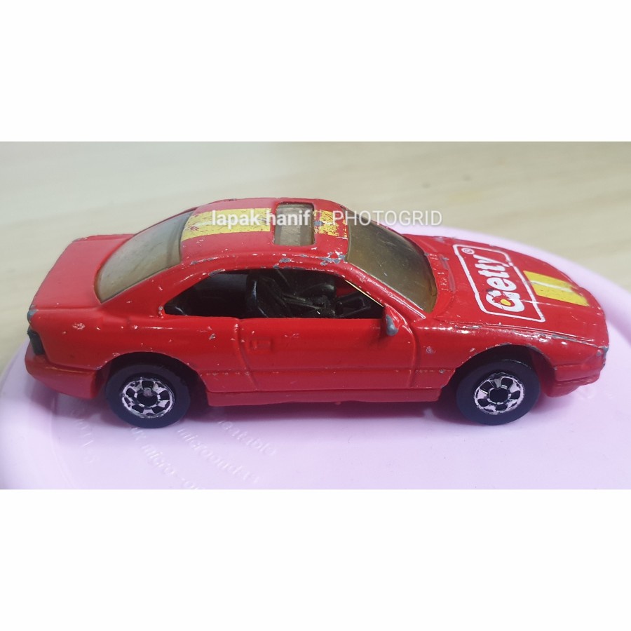 hotwheels hot wheels bmw 850i getty merah