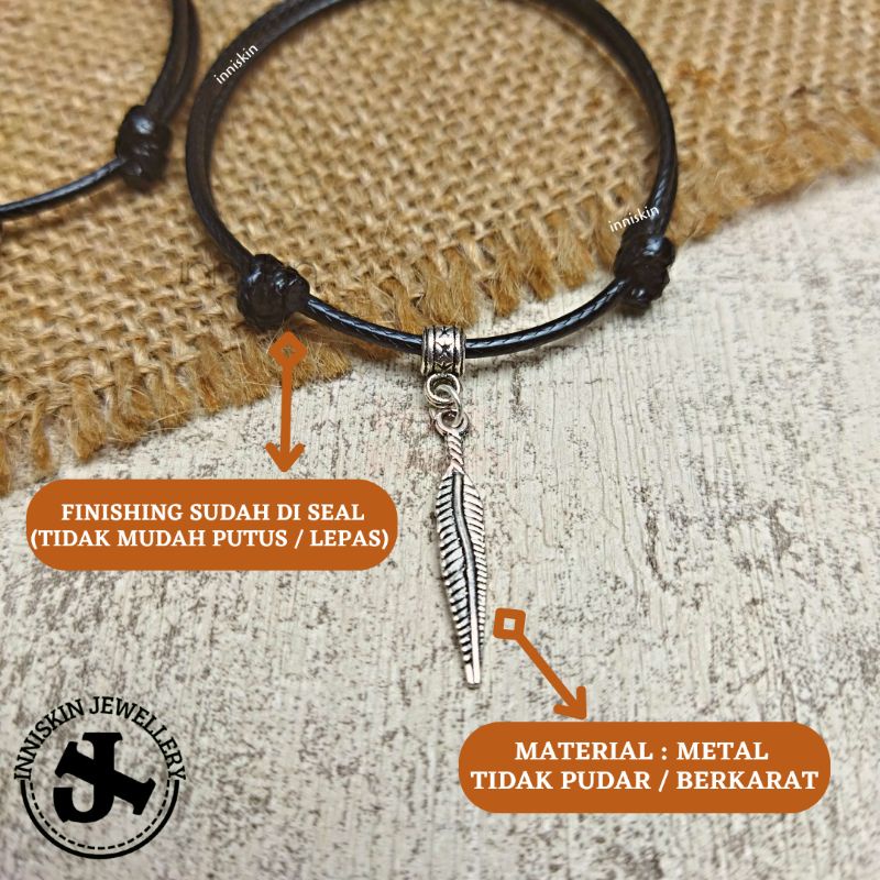 Premium Small Blade Bracelet Hook + Gelang Korea Waterproof