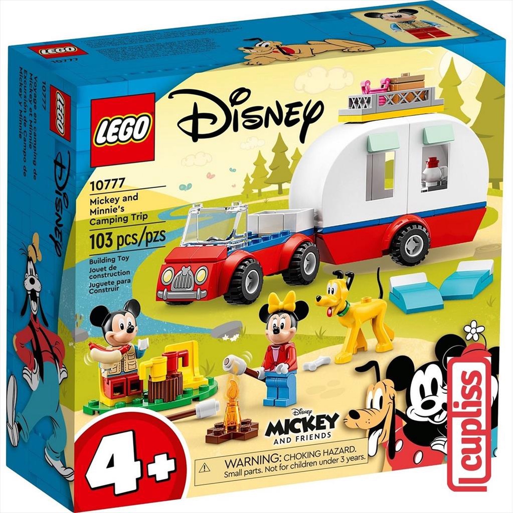 LEGO Disney 10777 Mickey Mouse and Minnie Mouse Camping Trip