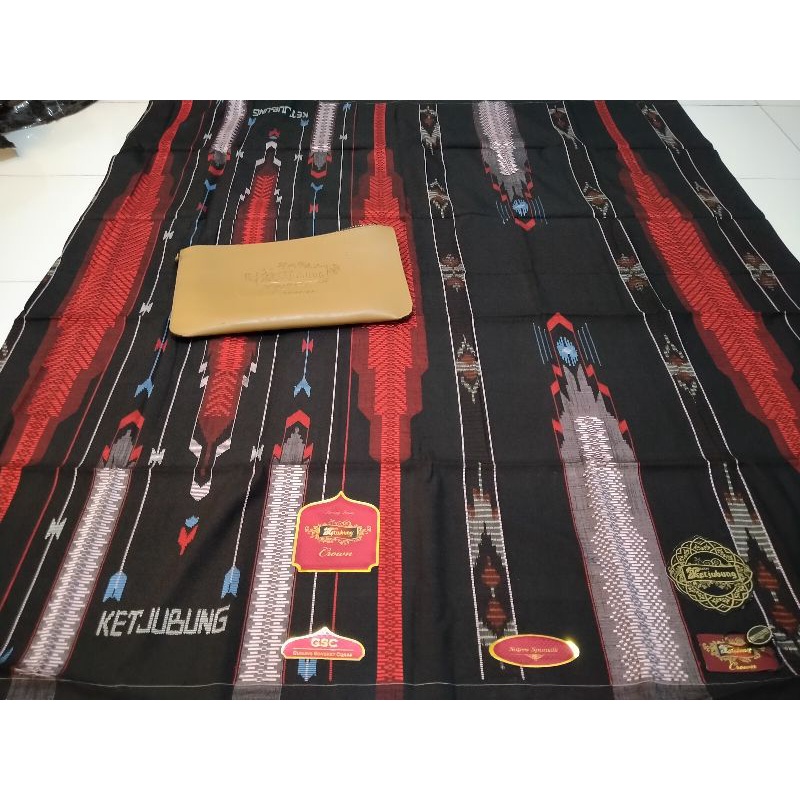 Sarung Ketjubung Gsc/ Sutra Spunsilk/ full sutra