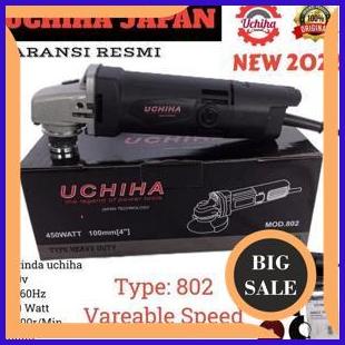 perkakas mesin gerinda UCHIHA tipe 802 japan variable speed grinder gurinda poles model maktec makit